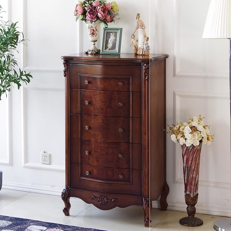 Retro American Country Countryside Living Room Containing Cabinet Five Bucket Cabinets Containing European-style Hyun Guan Cabinet Bedroom Cabinet New Cabinet Drawers 5
