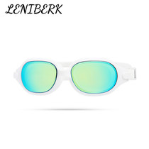  LENIBERK light luxury high-definition swimming goggles large frame electroplated myopia with degrees anti-fog waterproof swimming goggles equipment