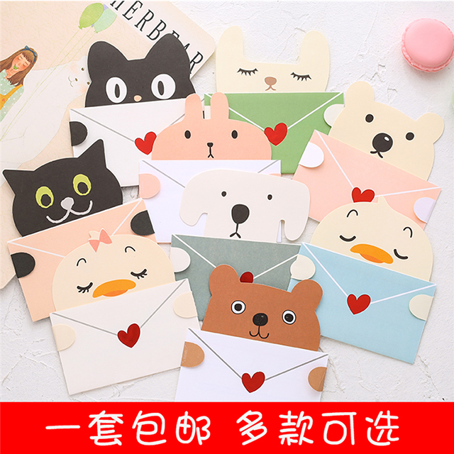 ins wind blank greeting card creative simple handmade DIY cute mini handwritten homemade Tanabata Valentine's Day blessing Thanksgiving Thank you Birthday message card Bronzing business fresh literary postcard