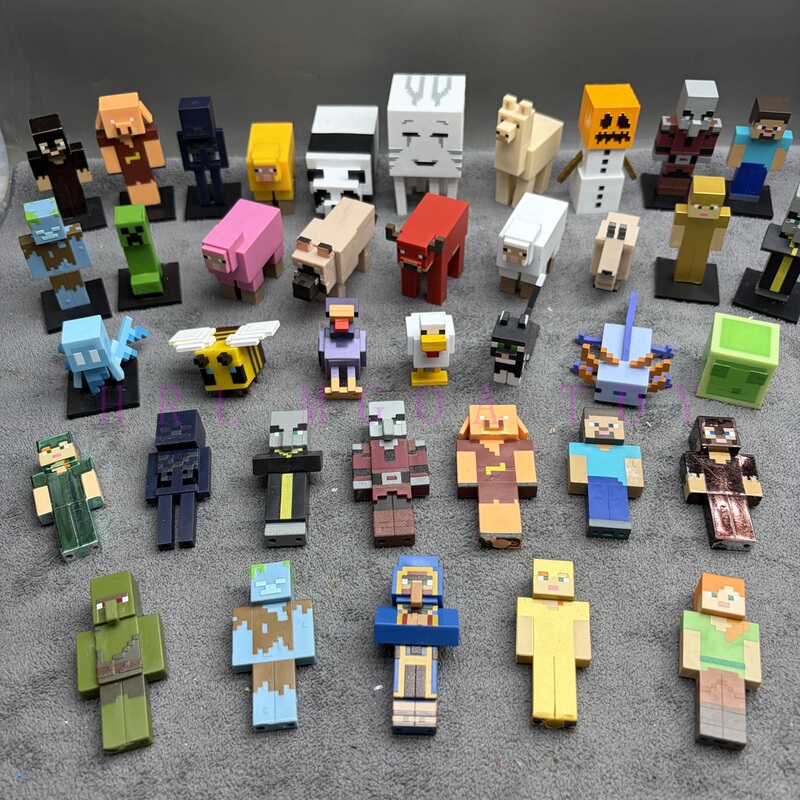 Authentic Minecraft Game Peripheral Figurines, Pvc Pendants, Kidsren's Gifts and Toys Authentic Minecraft Game Peripheral Figurines, Pvc Pendants, Kidsren's Gifts and Toys