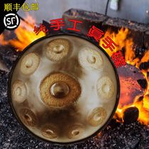  Handmade forged hand disc drum handpan new ethereal drum Good Mr Sun Honglei The same model supports customization