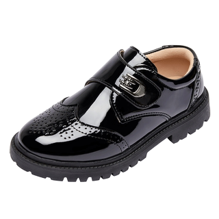 Leather shoes for boys for junior and middle school students