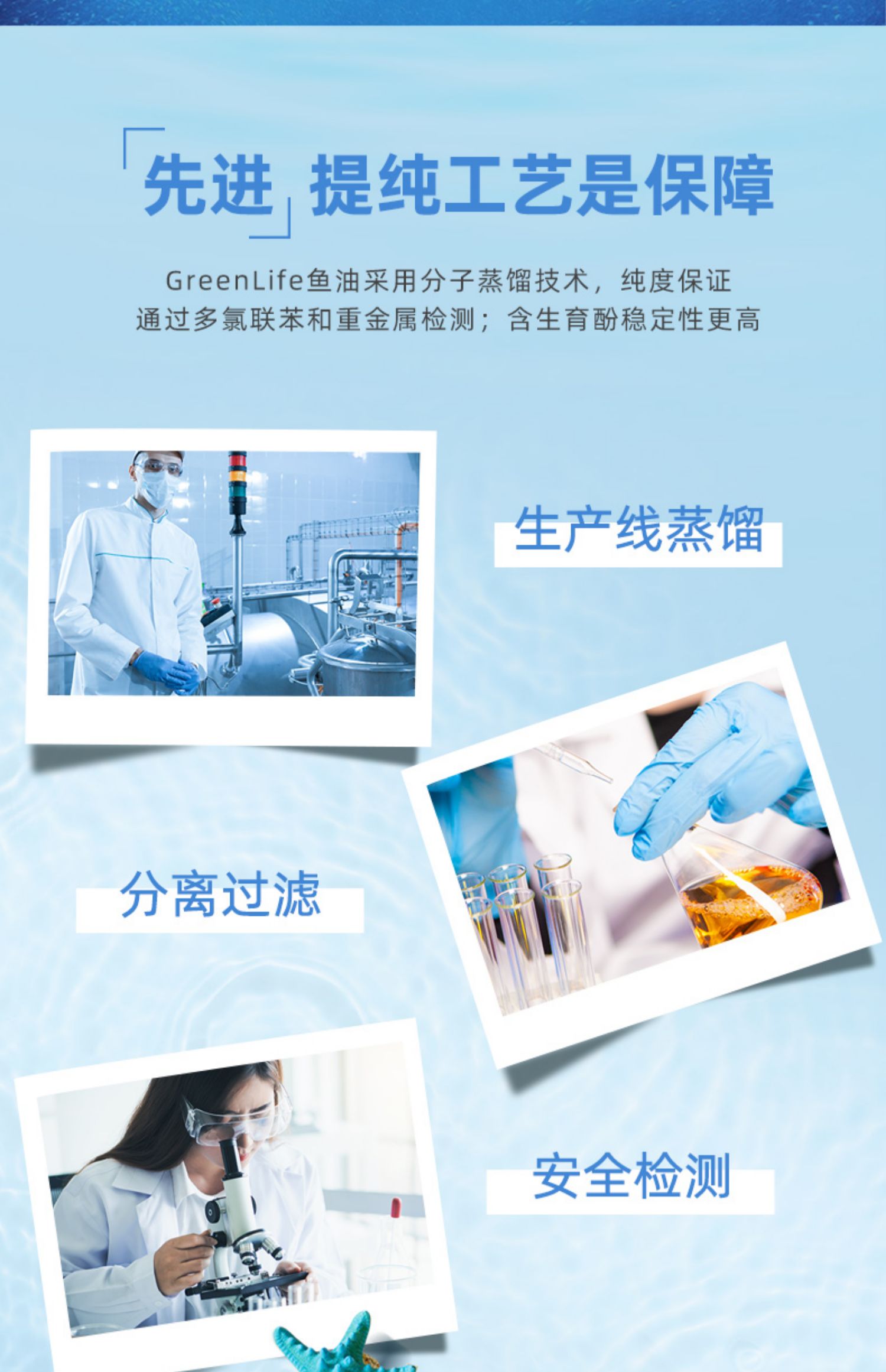 Greenlife深海鱼油软胶囊日常保健