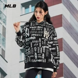 MLB Толстовка с капюшоном подходит для мужчин и женщин, спортивный лонгслив, свободный крой