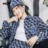 MLB, модная короткая джинсовая ретро куртка для отдыха