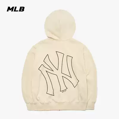 MLB official men's and women's sports coat couples fashion zipper hooded thin coat 21 Autumn New TRB02