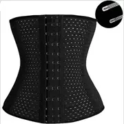 Bụng sau sinh với mổ lấy thai mùa hè siêu mỏng eo cao corset corset không có dấu vết giảm cân đốt cháy mỡ bụng - Đai giảm béo