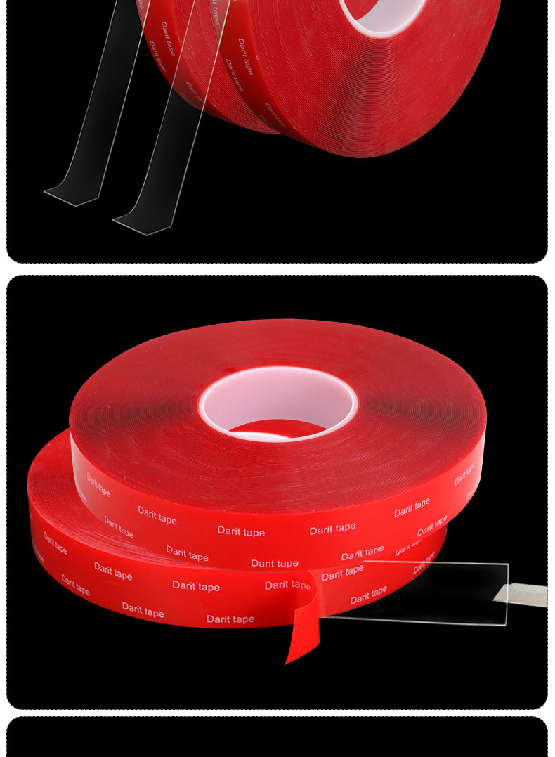 Keo hai mặt dày 0.8mm, cường lực, siêu mỏng, trong suốt, cố định vách kính, chịu nhiệt độ cao, không thấm nước, acrylic, không đánh dấu, keo hai mặt dùng cho biển hiệu quảng cáo trên xe hơi băng keo 2 mặt giá
