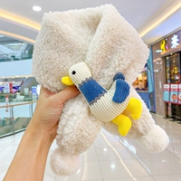 7# Белая маленькая утка (мех из баранины)