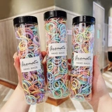 Детская маленькая безвредная эластичная резинка для волос, детский аксессуар для волос, не повреждает волосы