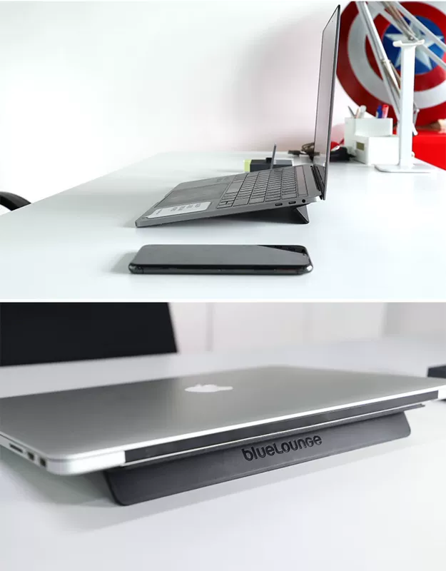 Mỹ Bluelounge Kickflip Máy tính xách tay Apple Máy tính xách tay làm mát gấp đứng Macbook - Phụ kiện máy tính xách tay