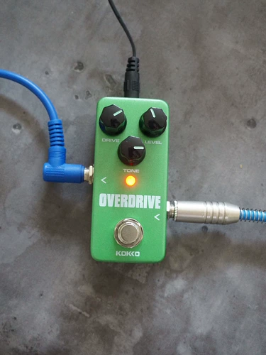 Kokko Over Drive Electic Tube Electric Guitar Bass One Effect TS808 TS9 Тон