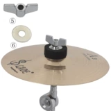 Четырех лет -старый старый магазин шесть цветов, отставания, джаз, барабанные висящие аксессуары, хлопковые флотологии.