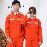 Осенний износостойкий хлопковый светоотражающий комбинезон, делается под заказ