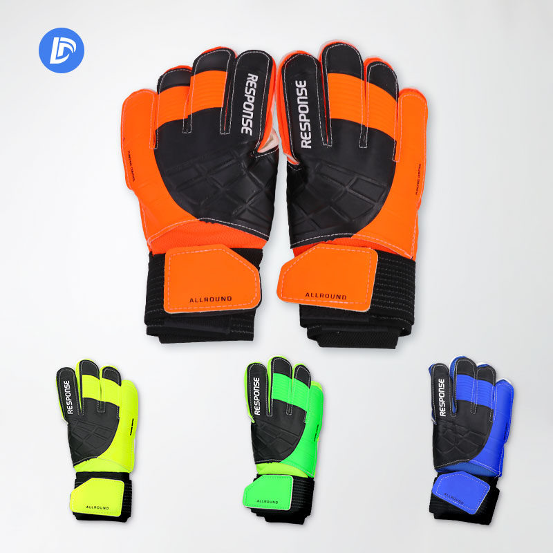 Jun Step goalkeeper gloves adult with protective finger goalkeeper gloves PG002-Taobao