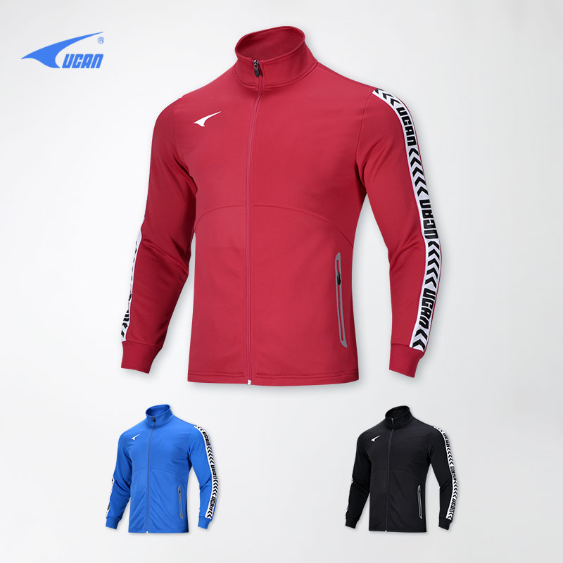 New Sharp Long Sleeve Football Training Suit Jacket List Fashion Sportswear Sport Jacket Man W09629-Taobao