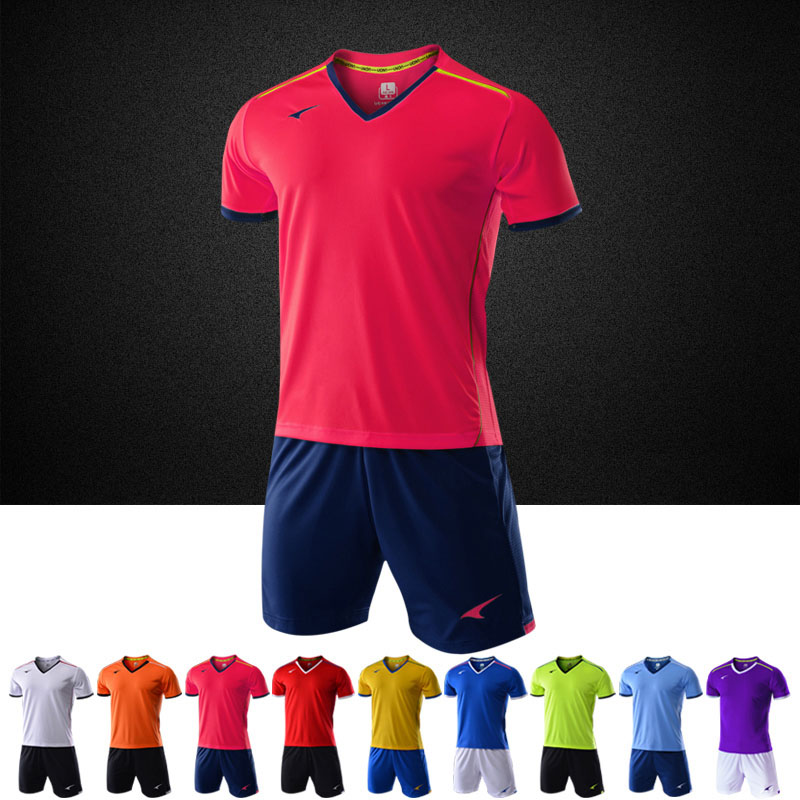 Ruike football suit suit suit male adult children team training suit Football dress sports uniform jersey summer