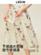 Le Ding Lian Lian Die Shadow suspender ຍາວ skirt summer ການປັບປຸງໃຫມ່ແບບຈີນ splicing skirt Die Lianhua dress
