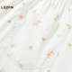 Leting Sweet Bunny Floral Shorts 25 Summer Versatile Soft Casual Pants C1GCF2223