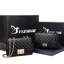 【伊姿蝶】秋冬新款百搭小方包单肩斜挎包