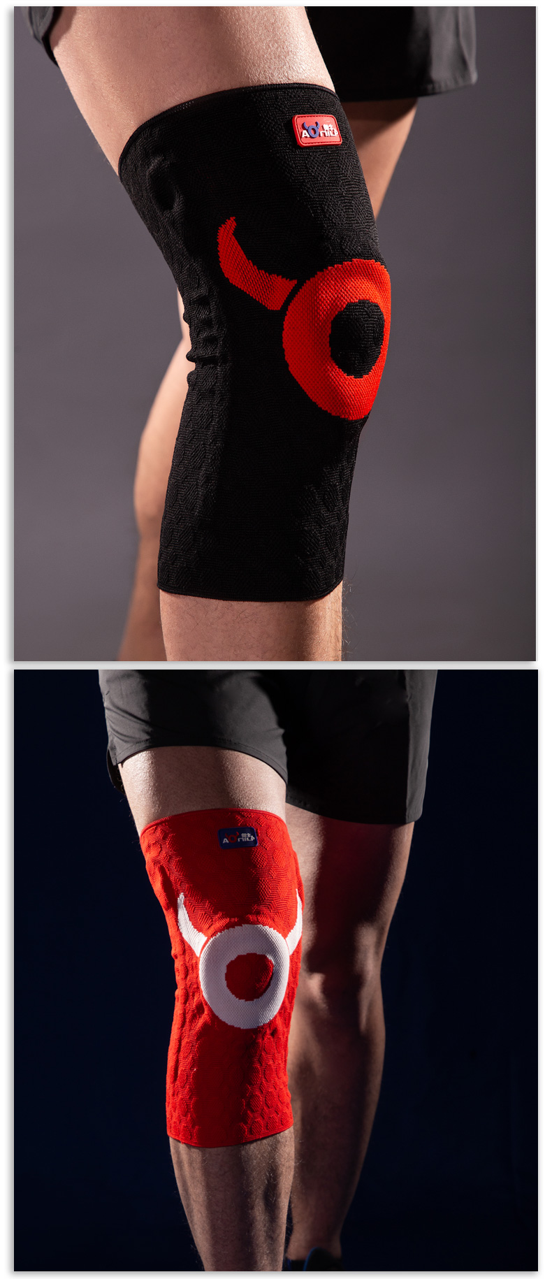 Thể thao đầu gối miếng đệm nam và nữ bóng rổ chuyên nghiệp squat đầu gối meniscus chạy thiết bị bảo vệ ngoài trời cưỡi bóng đá thể dục mỏng - Dụng cụ thể thao bó đầu gối thể thao