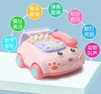 Пианино, розовый телефон, батарея с зарядкой, комплект