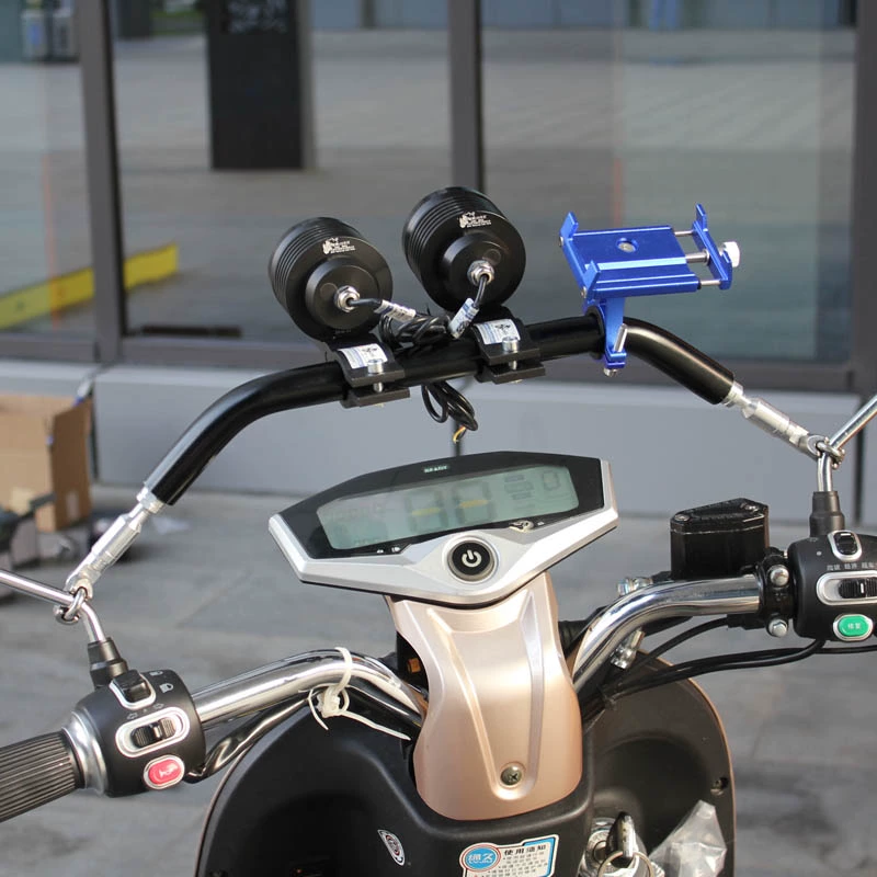 Xe máy Điều chỉnh tay lái Thanh ngang UU Thanh ngang phía trước Suzuki UY125 Giá đỡ điện thoại di động Tăng cường thanh cân bằng Thanh cân bằng - Smart Scooter