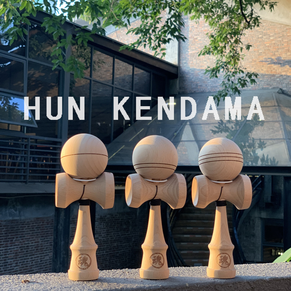 76Rising soul Hun Kendama professional sword jade competition sword ball Line (one-two-part)