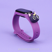 Xiaomi bracelet 4 wristband nfc universal millet bracelet 3 strap personality trend fashion girl smart bracelet three generations four generations replacement with silicone cute custom limited edition dazzling original