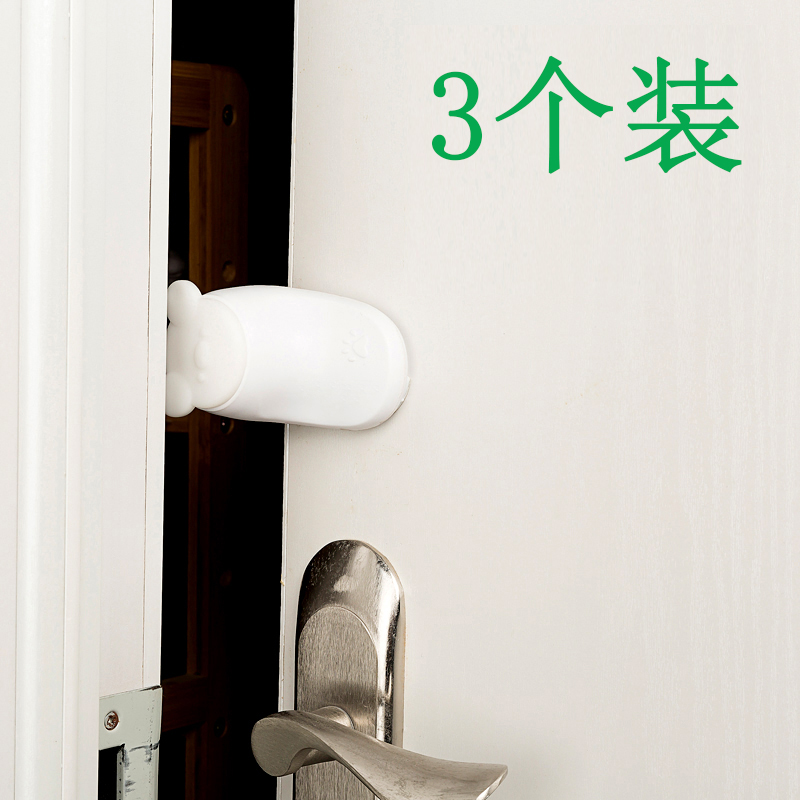 Child Safety Anti-Clip Hand Door Sewn Cartoon Door Carmen Shield Air Door Stopper Baby Stopper Silicone Anti-Ram Door Gear-Taobao