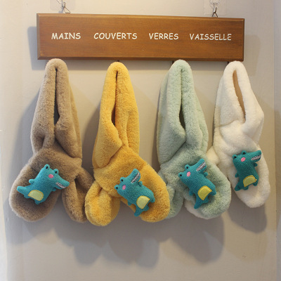 【辰之呗旗舰店】儿童卡通围巾围脖