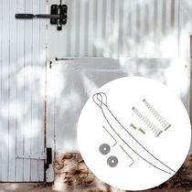 2 2 Sets Metal Fence latches adjustable door Gate Opener