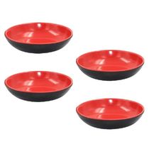 4pcs Sauce Dishes Round Seasoning Dishes Sushi Dipping Bowl