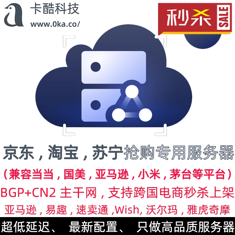 Shanghai Beijing BGP Amazon e5v server seconds kill purchase of remote Suning Maotai Town Telecom Unicom Special Line-Taobao