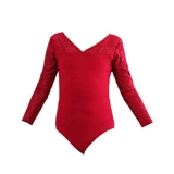 Детский кружевной этнический костюм, танцующая спортивная одежда, короткий рукав