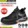 Labor protection shoes for men, men's winter steel toe insulated ultra-lightweight steel plate anti-smash and puncture-proof work safety construction site