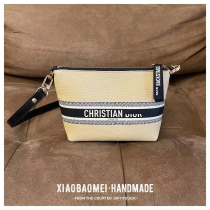 (Handmade by Little Leopard Berry) Transformation of Big Brand Dust Bag Storage Bag into Sliding Street Dumpling Armpit Bag HOBO