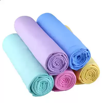 Deerskin rag cloth household machine leather cloth wipe glass waterless mark no trace anti-static dust removal car wash towel chicken leather towel