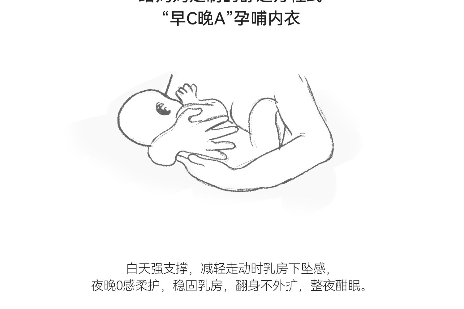 Domiamia大胸哺乳内衣防下垂承托孕期孕妇文胸大码产后喂奶胸罩 — 7