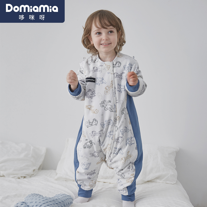 Domiamia soothing sleeping bag 21 years of autumn and winter new baby children anti-kick by the baby long-sleeved leg sleeping bag