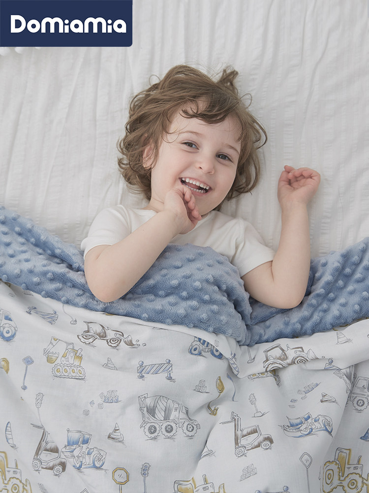 Domiamia comforting Doudou blanket 2021 Autumn and winter new baby blanket Spring and Summer thin baby quilt Children