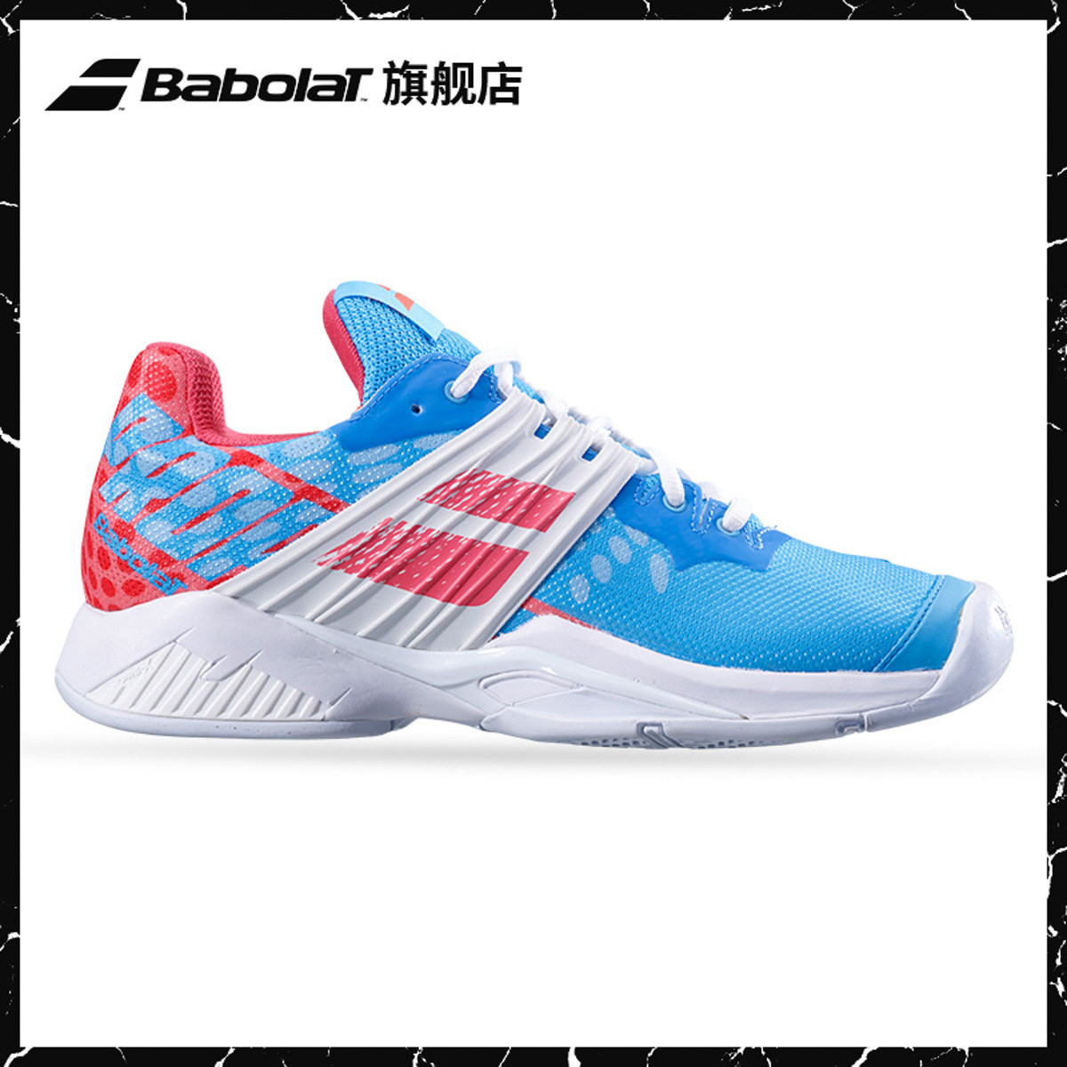Babolat 100 Paoli tennis shoes Women in wear PROPULSE FURY AC SNEAKERS 31S19477