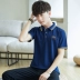 2019 áo thun mới tay ngắn lap ve áo nam màu sắc rắn chắc mùa hè body trẻ trung nam T máu POLO áo sơ mi nửa tay - Áo polo thể thao áo thun polo nam đẹp Áo polo thể thao