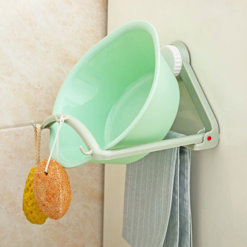 Punch-Free Basin shelf bathroom washbasin holder powder room kitchen sink wash basin Holder home basin rack storage