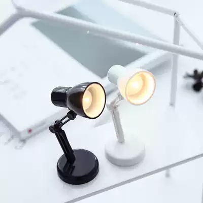 Creative LED mini night light small desk lamp student dormitory room bedroom small bedroom decoration lamp battery