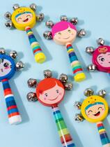 Childrens wrist bells hand bells kindergarten string bells Orff percussion instruments infant early education music toys