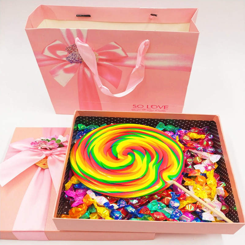 Net red lollipop large number of white kpapyrus Crane Creative Candy Gift Boxes for men and women Birthday Gift sugar