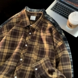 Рубашка, плащ, осенняя, большой размер