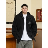 Дизайнерская толстовка с капюшоном, хлопковая осенняя модная куртка, европейский стиль, большой размер