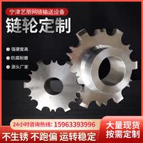 304 stainless steel industrial transmission gear 3 points 4 points 6 Conveyor Single Double Row Pitch High Temperature Resistant Industrial Sprockets